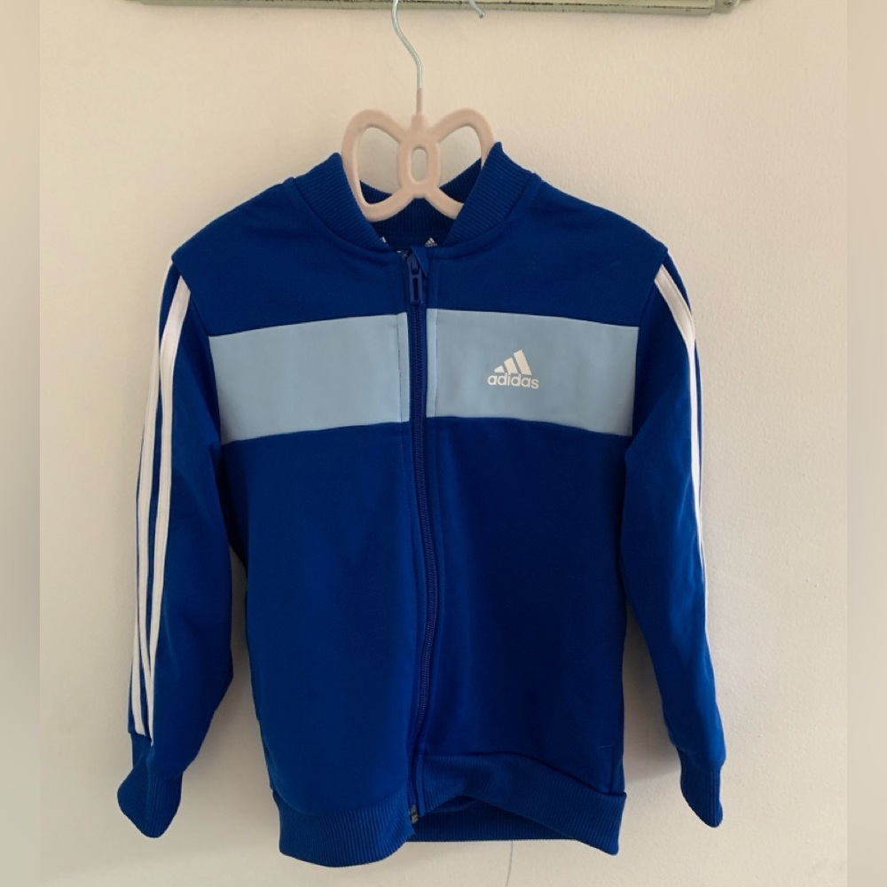 Adidas Kids Blue Track Jacket Suit